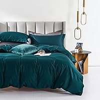 新品 MILDLY 布団カバーセットシングルピーコックブルー 4点セット 41+Mdz-PqYL._SS200_.jpg